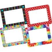 Barker Creek Groovy Name Tags Self-Adhesive Labels Set 180/Set BC3781
