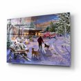 thumbnail image 2 of Epic Art 'Winter Refuge' by Bigelow Illustrations, Acrylic Glass Wall Art, 16"x12", 2 of 8