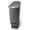 Gray, variant on 40L Slim Plastic Step Trash Can Plastic with Soft-Close Locking Lid: Indoor Garbage Can, 10.5 Gallon Capacity