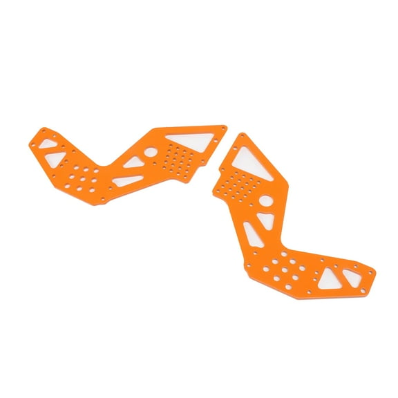 Losi Rear Chassis Plates Orange 2 LMT Mega BH LOS241063 Elec Car/Truck Replacement Parts