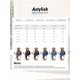 thumbnail image 4 of Shacket Astilish para mujer, vaquero, cuello en V, color arcilla, talla XL, 4 of 4