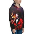 thumbnail image 5 of Kakegurui-Compulsive Gambler Kids' Hoodie 3D Print Sweatshirt Soft Pullover Hooded with Big Pockets Fans Gifts for Boys or Girls Medium, 5 of 7