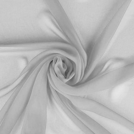 Solid Chiffon Fabric for Arts Crafts Sewing