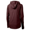 thumbnail image 3 of Women's Cutter & Buck Burgundy Washington Commanders Adapt Eco Knit Hybrid Recycled Full-Zip Hoodie, 3 of 3