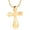 Gold, variant on Cross Urn Necklace for Ashes Cremation Jewelry Stainless Steel Keepsake Memorial Pendant Necklace for Dad/Mom/Son/Daughter/Aunt/Uncle/Sister