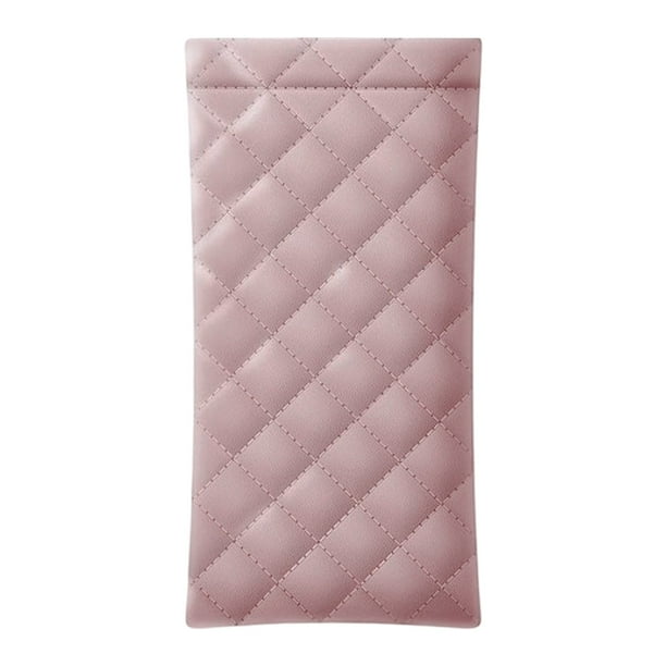 Estuche para gafas de sol de material PU laminado, gafas de moda, solución de transporte cómoda, alternativa a la funda.