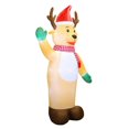 thumbnail image 4 of Occasions Christmas 20 Foot Inflatable Colossal Waving Reindeer, 4 of 7