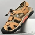 thumbnail image 6 of Mostsola Mens Hiking Sandals Closed Toe Arch Suppurt Athletic Shoes Comfortable Casual Water Shoes, 6 of 6