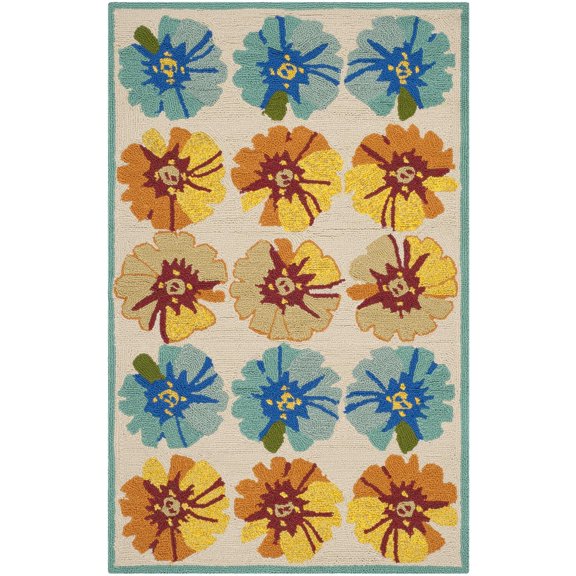 SAFAVIEH Four Seasons FRS469A Ivory / Blue Rug