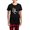 With Red Plaid Pant, variant on CafePress - Boxer Lover Women's Dark Pajamas - Women's Short Sleeve Print T-Shirt and Pants Dark Cotton Pajama Set