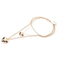 thumbnail image 1 of Collares con colgante de corazón multicapa, collares de cadena larga con corazón de aleación para mujer, oro, 1 of 14
