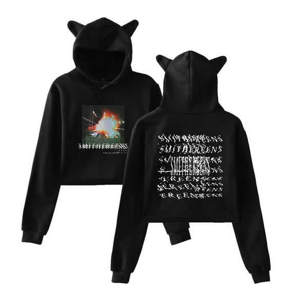 Joji SMITHEREENS Cat Ear Hoodie  HipHop Style Womens Girls Sweatshirts