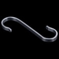 thumbnail image 4 of 2X Stainless Steel S Shape Hooks Powerful Kitchen Hanger Clasp Rack Clothes Holder, 19X19mm, 4 of 7