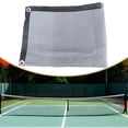 thumbnail image 1 of Quzzie Tennis Court Wind Screen Netting Mesh Fencing Cover Sports Protection Net Waterproof PE Material Suitable for Tennis Clubs Construction Sites Home Cou gray, 1 of 8