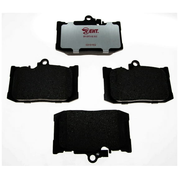 Raybestos EHT1686 Enhanced Technology Friction Pads Brake Pad Set Fits select: 2013 LEXUS GS, 2014-2015 LEXUS GS 350