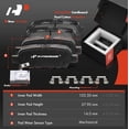 thumbnail image 4 of A-Premium Front and Rear Vented Disc Brake Rotors + Ceramic Pads Kit Compatible with Select Nissan Models - Maxima 2009-2014/2016-2017/2019, 12-PC Set, 4 of 9