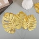 thumbnail image 2 of 12 hojas artificiales decorativas de monstera dorada para decoración del hogar, bodas y fiestas (tallas S, M y L, 4 de cada tamaño), 2 of 6