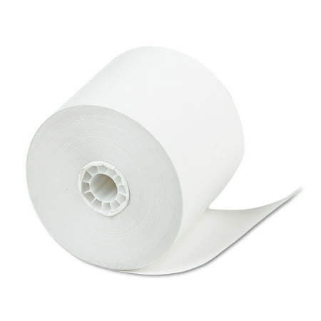 PM Company Single Ply Thermal Cash Register/Gas Pump Rolls, 2 5/16" x 200 ft, White, 24/CT