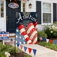 thumbnail image 6 of AZXY 4th of July Garden Flag 15.7x23.6 Inch Double Sided America Patriotic Fireworks Stars and Stripes Outdoor Yard Decorations, 6 of 7
