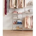 thumbnail image 4 of Wire Shelf Rubbermaid de 4 niveles, níquel satinado de alta resistencia, 4 of 8
