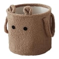 thumbnail image 1 of Cesta para juguetes de perro, organizador de almacenamiento para mascotas, contenedor de almacenamiento de accesorios, juguetes para mascotas Café M, 1 of 7