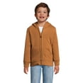 thumbnail image 3 of Wonder Nation Boys’ Faux Shearling Hoodie Jacket, Sizes 4-18 Husky, 3 of 6