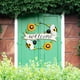 thumbnail image 1 of Decoración de pared de hierro retro de bienvenida con abeja, girasol y escarabajo., 1 of 4