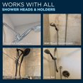 thumbnail image 3 of Acoplamiento para manguera de ducha HammerHead Showers, cromo, 1,8 m, 3 of 9