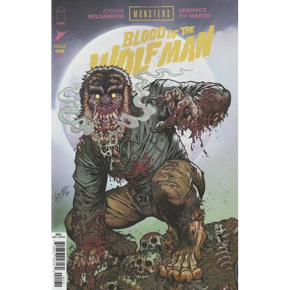 Universal Monsters: Blood of the Wolf Man #1C VF ; Image Comic Book