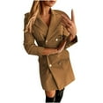 thumbnail image 1 of Blouson à Manches Longues pour Femmes en Jersey Imprimé V-Neck, 1 of 7