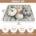 thumbnail image 4 of WOBOGO Gingham Pumpkins Baby Playmats Extra Large Waterproof Rollable Activity Pads for Toddlers 50×50inch, 4 of 7