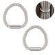 thumbnail image 2 of 2 uds. Alzapaños magnéticos fuertes para cortina, retenciones de cuerda decorativas, lazos prácticos, sin necesidad de taladrar Fokelyi 2034747-2, 2 of 9