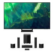 Samsung QN75Q70AA 75" Class UHD HDR QLED 4K Smart TV with Enclave EA-200-HTIB-US CineHome II CineHub Edition 5.1Ch Speakers (2021)