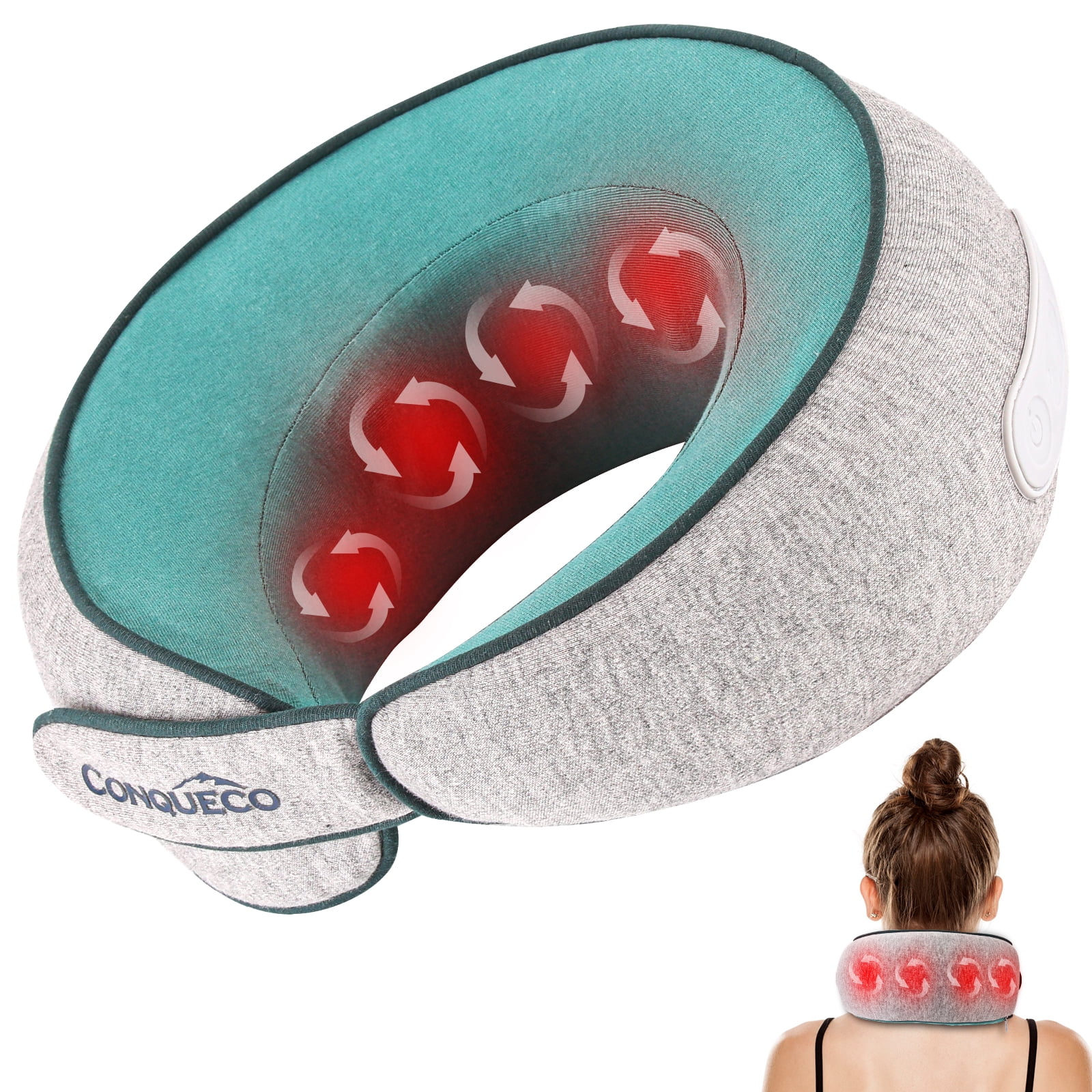  MagicMakers Neck Massager, Back Massager with Heat, Shiatsu Massager  Neck, Electric Shoulder Massager, Kneading Massager Back, Massage for Neck  Pain Back Pain, Birthday Gifts for Women Men : Health & Household