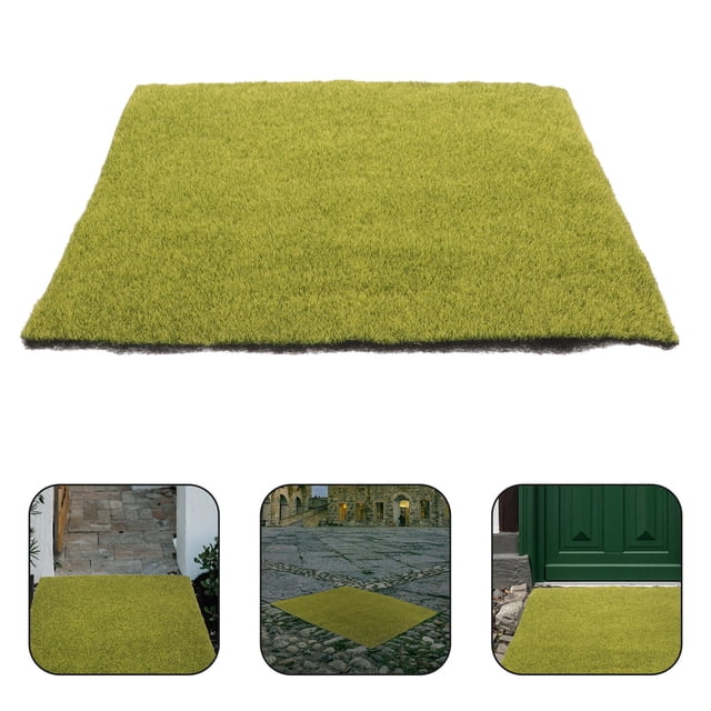unbranded Césped Decorativo Artificial Con Detalles Exquisitos Para Ambientes Interiores Y Exteriores
