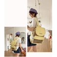 thumbnail image 3 of Sunyuer Women Kawaii Flap Ita Backpack, Large Capacity Clear Front Pocket Backpack with Star Charm, Lightweight Nylon Casual Daypack for School Travel, 3 of 8