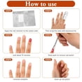 thumbnail image 5 of Nail Remover Foil Wraps - Nail Polish Foil Wraps with Pre-Attached Lint Free Pad - Gel Polish Remover Soak off Foils for Acrylic - UV - Gel - Nail Art Remover (100 Pcs) by GIXUSIL, 5 of 7