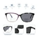 thumbnail image 4 of Gafas de Lectura Bifocales Kafirlo Cateye con Filtro de Luz Azul 2.00, 4 of 7