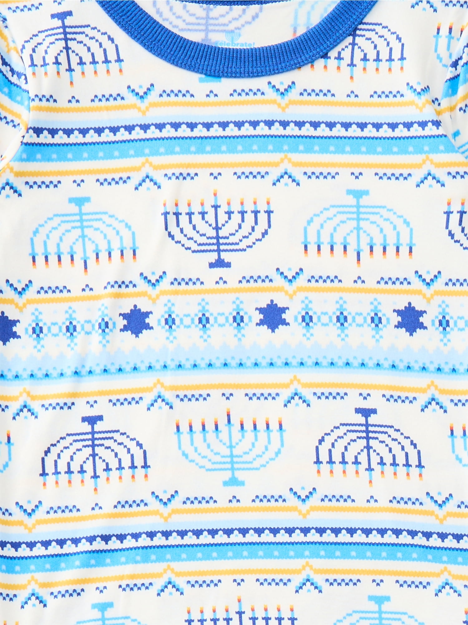 Hanukkah Toddler Matching Family Pajamas Set from Way to Celebrate, 2-Piece, Sizes 2T-5T