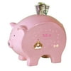 My Bambino Asymmetrical Pig Piggy Banks & Money Jars Pink/Brown