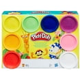 thumbnail image 1 of Play-Doh Rainbow Pack de 8 latas de 56 g cada una para niños de 2 años o más, 1 of 4
