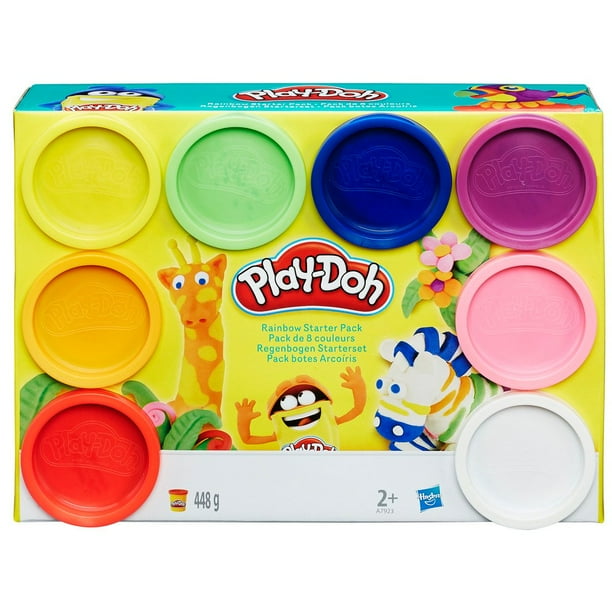 Play-Doh Rainbow Pack de 8 latas de 56 g cada una para niños de 2 años o más