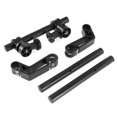 thumbnail image 5 of INNOGLOW 7/8"" Motorcycle Handlebar Adjustable Steering Handle Bar Set Kit System 22mm Fit for most 125cc scooter, 5 of 5
