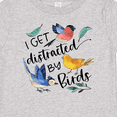 thumbnail image 4 of Inktastic I Get Distracted by Birds Boys or Girls Baby T-Shirt, 4 of 5
