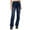 Dark Blue, variant on Sngxgn Women's Curvy Bootcut Mid-Rise Stretch Jeans(Black,L)