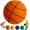 orange, variant on Silent Basketball Foam Basketball Indoor Training Ball Uncoated High-Density Foam Ball Low Noise Basketball Training for Various Indoor Activities Easy to Grip Quiet Ball-8.26Inch