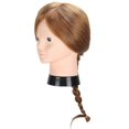 thumbnail image 4 of Hair Styling Braiding Mannequin Head Makeup Hairdressing Training Head (Without Makeup), 4 of 5