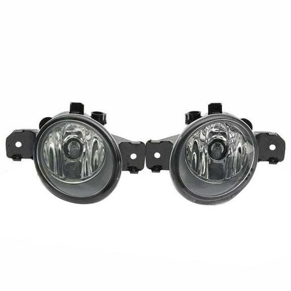 OTTULUR Left & Right Fog Lights Assembly Replacement for Nissan Sentra Maxima Altima Rogue & Infiniti M35 M45 G37 JX35 QX60 Clear Glass Lens with Bulbs Bumper Driving Lamps (Driver & Passenger Side)