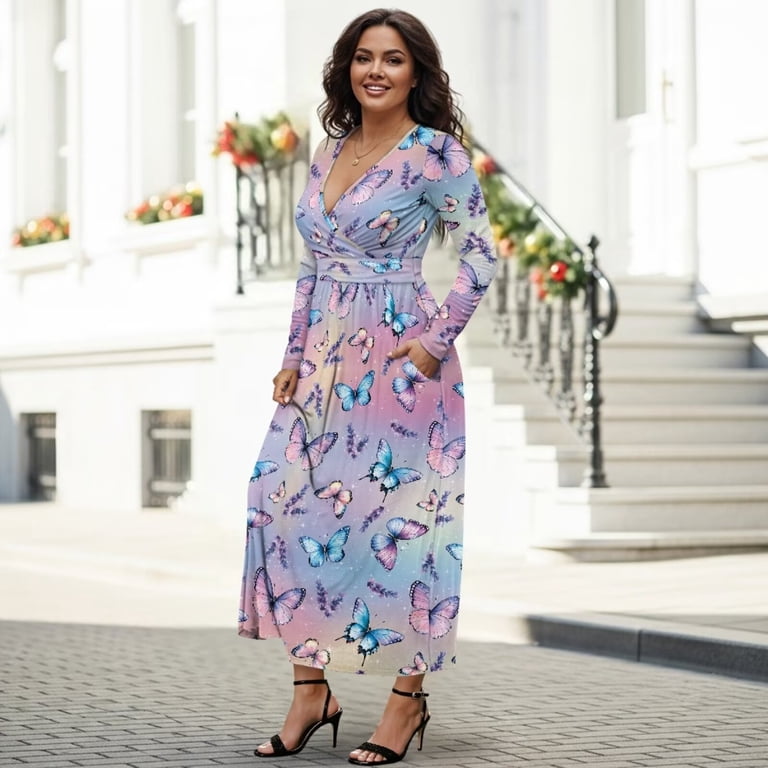 green emerald velvet dress Multicolour Colorblock Self-Tie Straps High Waist Flowy Maxi Dress Multicolour / M / 100%Cotton by Blue Zone Planet main image 1