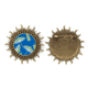 thumbnail image 1 of Broche de metal vintage Unbranded Pin de gancho de nubes forma de sol M, 1 of 3